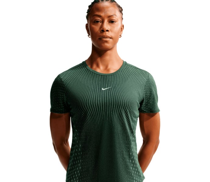 Nike SWIFT AERO-FIT RUNNING LÖPARTSHIRT Grön