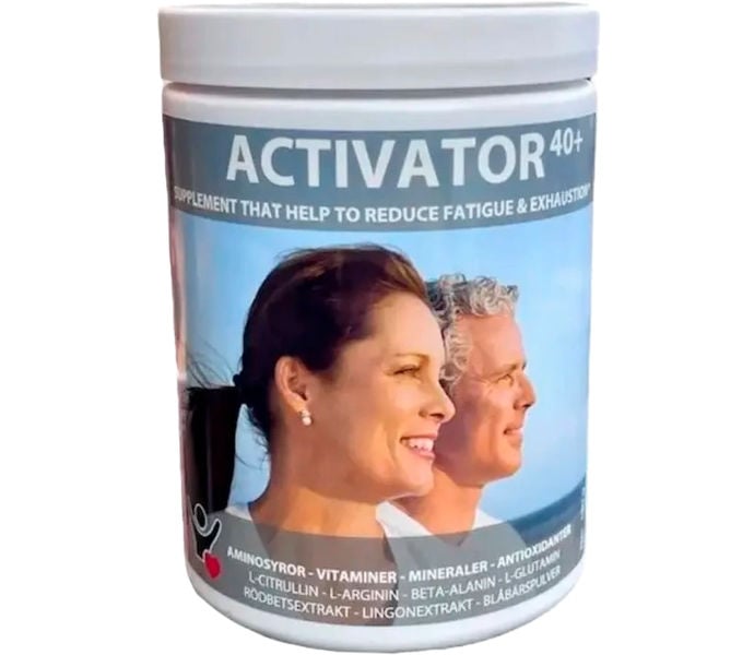 Energikakan ACTIVATOR 40+ 480G Blå