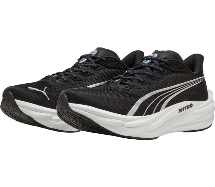 Puma DEVIATE NITRO 4 WIDE KOLFIBERSKOR Svart