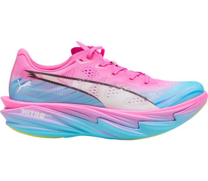 Puma DEVIATE NITRO ELITE 4 KOLFIBERSKOR Flerfärgad