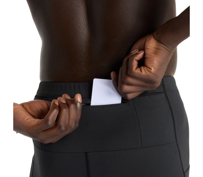 New Balance SLEEK POCKET HALF TIGHT 9 INCH LÖPARTIGHTS Svart