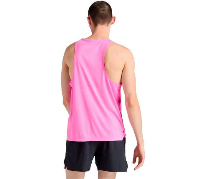 New Balance LONDON MARATHON ATHLETICS SINGLET LÖPARLINNE Rosa