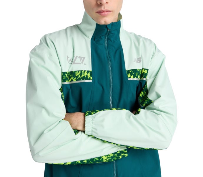 New Balance LONDON MARATHON JACKET LÖPARJACKA Grön