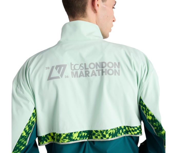 New Balance LONDON MARATHON JACKET LÖPARJACKA Grön