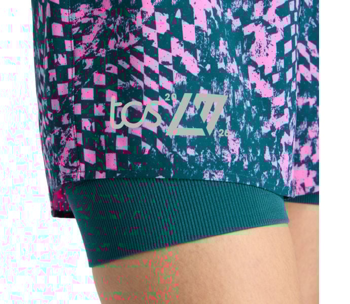 New Balance LONDON MARATHON RC PRINTED 2-IN-1 3'' LÖPARSHORTS Flerfärgad