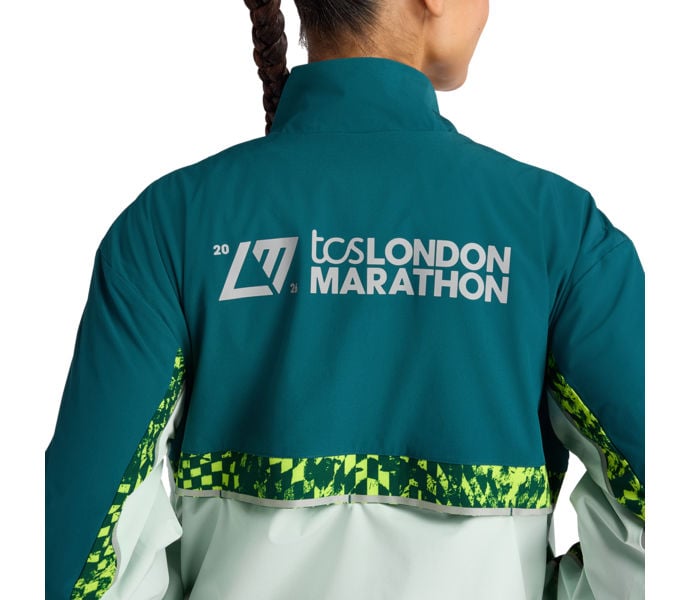New Balance LONDON MARATHON JACKET LÖPARJACKA Grön