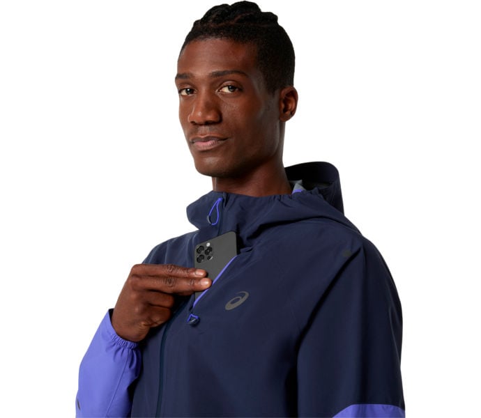 Asics METARUN LEGEND LÖPARJACKA Blå