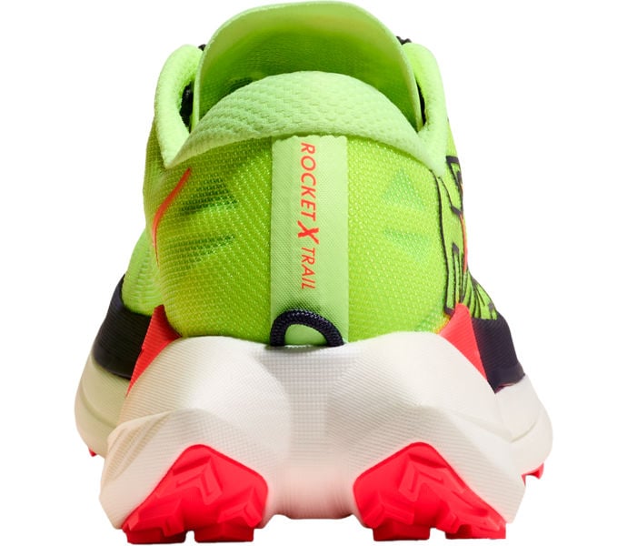 HOKA ONE ONE ROCKET X TRAIL KOLFIBERSKOR Gul