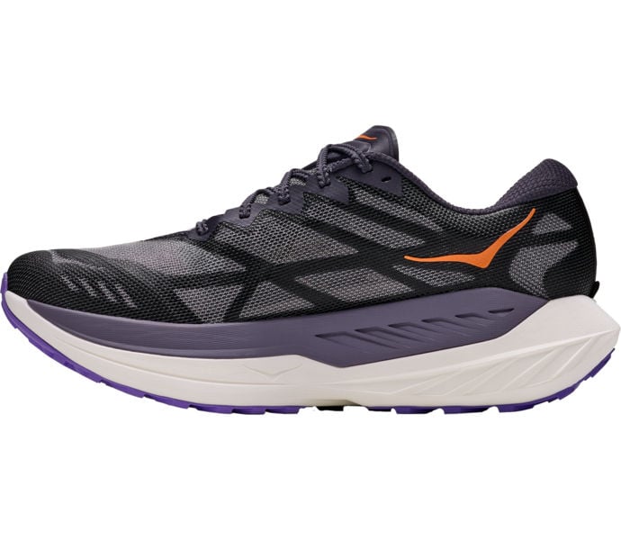 HOKA ONE ONE ROCKET X TRAIL KOLFIBERSKOR Svart