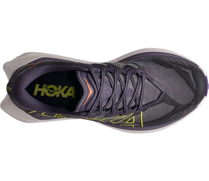 HOKA ONE ONE ROCKET X TRAIL KOLFIBERSKOR Svart