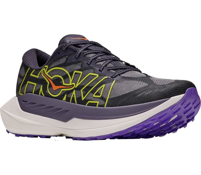 HOKA ONE ONE ROCKET X TRAIL KOLFIBERSKOR Svart