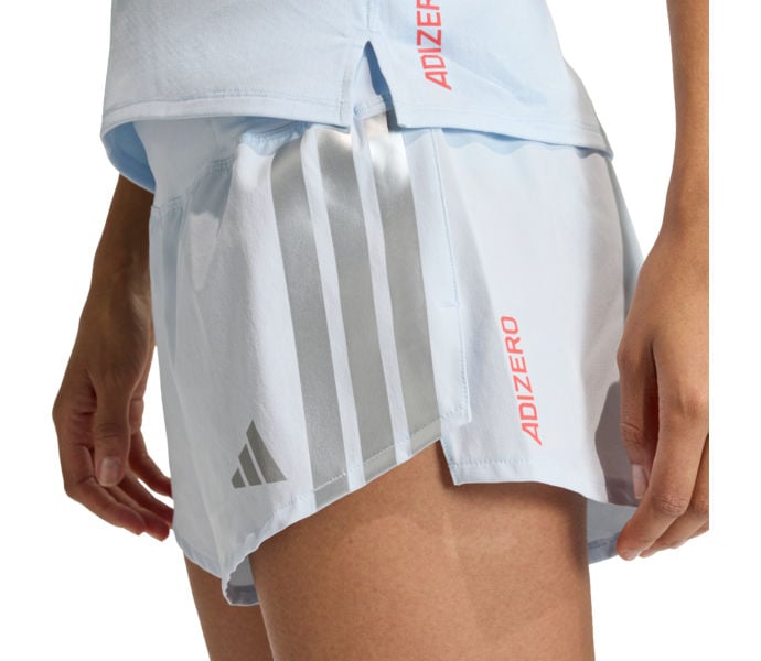 adidas ADIZERO HE ST LÖPARSHORTS Blå