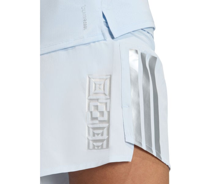 adidas ADIZERO HE ST LÖPARSHORTS Blå