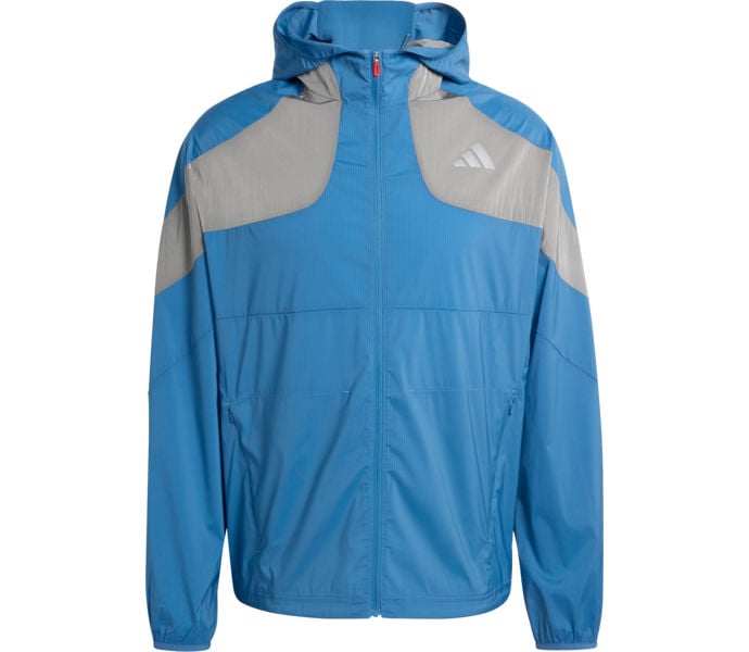 adidas ADIZERO HE JK LÖPARJACKA Blå