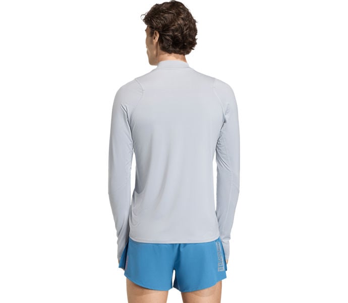 adidas ADIZERO HE LS LÖPARTRÖJA Grå