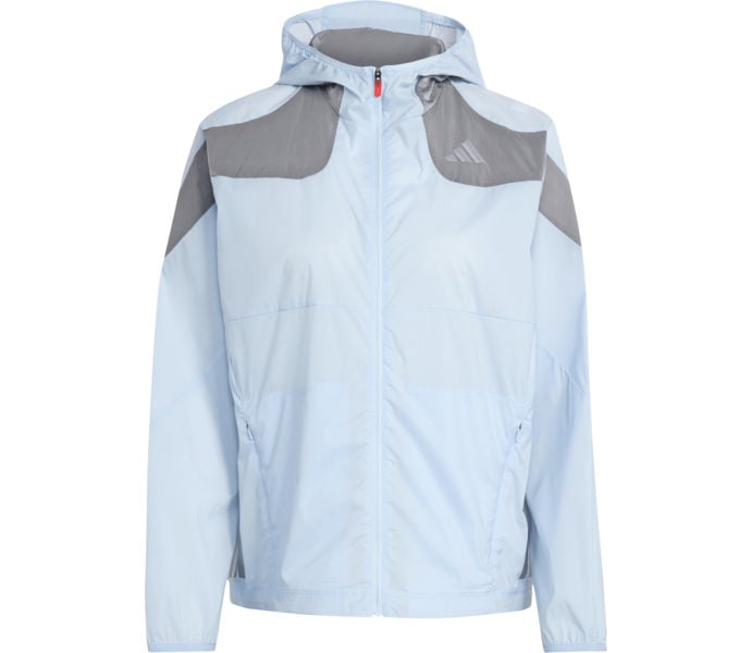 adidas ADIZERO HE JK LÖPARJACKA Blå