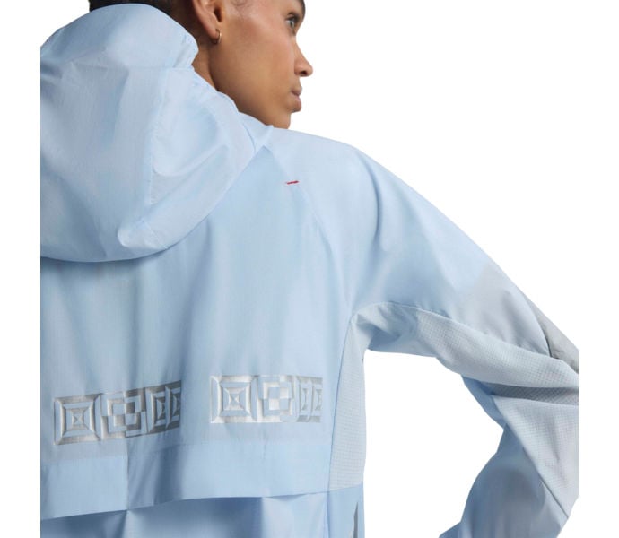 adidas ADIZERO HE JK LÖPARJACKA Blå