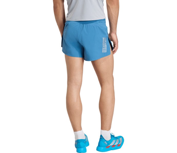 adidas ADIZERO HE ST LÖPARSHORTS Blå