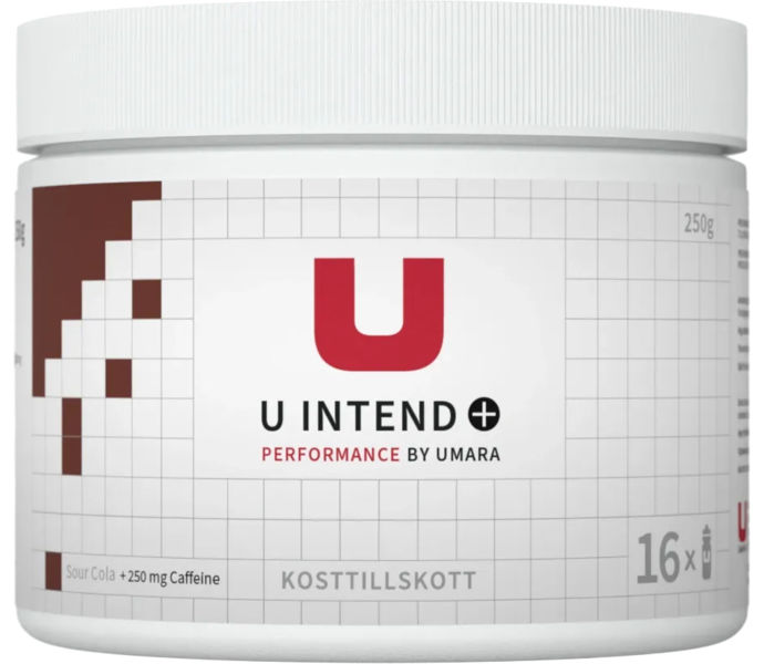 Umara U INTEND SOUR COLA 250 GRAM PREWORKOUT Flerfärgad