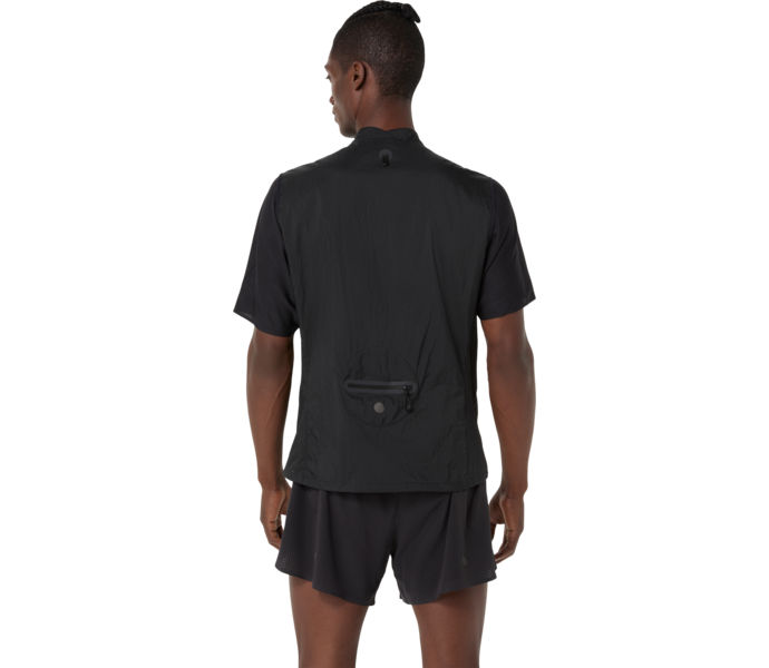 Asics METARUN PACKABLE GILET LÖPARVÄST Svart