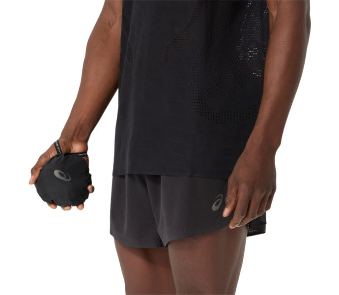 Asics METARUN PACKABLE GILET LÖPARVÄST Svart