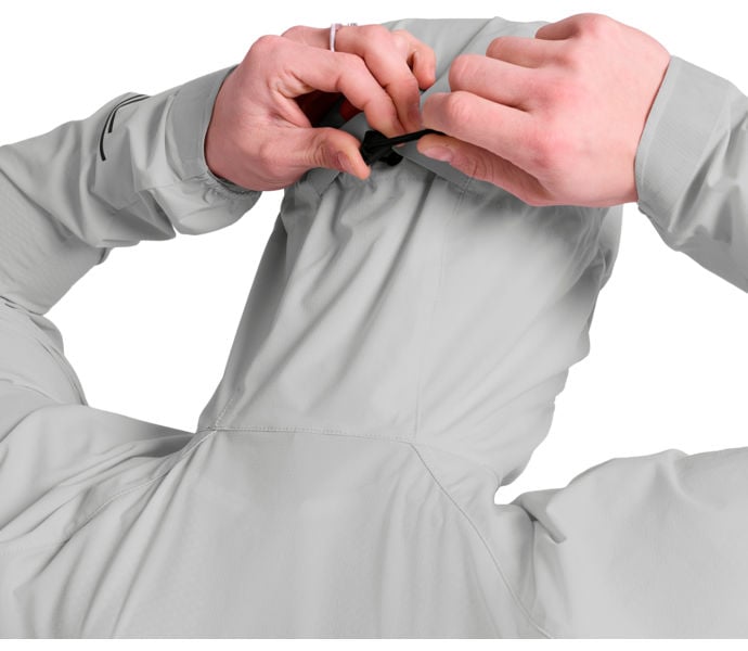 SAYSKY CLEAN PACE FLEX HOODED LÖPARJACKA Grå