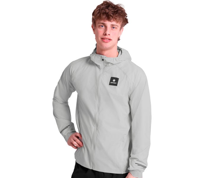 SAYSKY CLEAN PACE FLEX HOODED LÖPARJACKA Grå