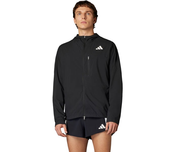 adidas ADIZERO LÖPARJACKA Svart