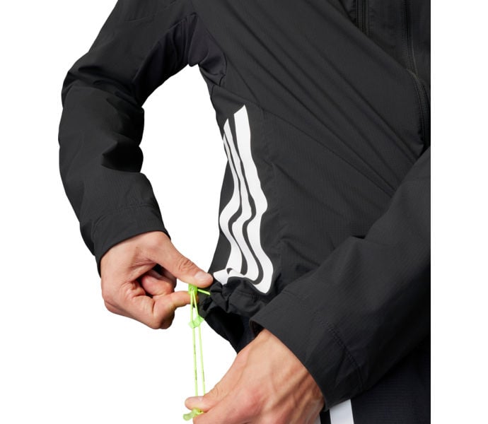 adidas ADIZERO LÖPARJACKA Svart
