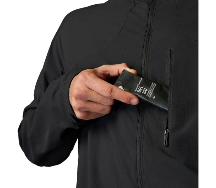 adidas ADIZERO LÖPARJACKA Svart