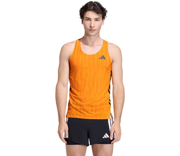 adidas ADIZERO SINGLET LÖPARLINNE Orange