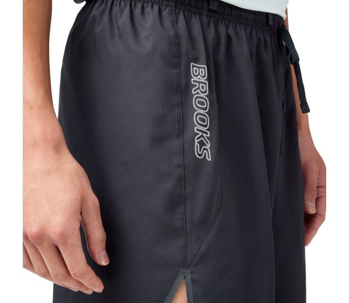 Brooks CASCADIA 5'' SHORT LÖPARSHORTS Svart