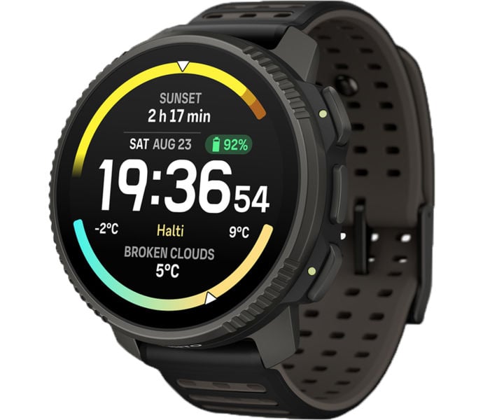 Suunto VERTICAL 2 TITANIUM SPORTKLOCKA Svart