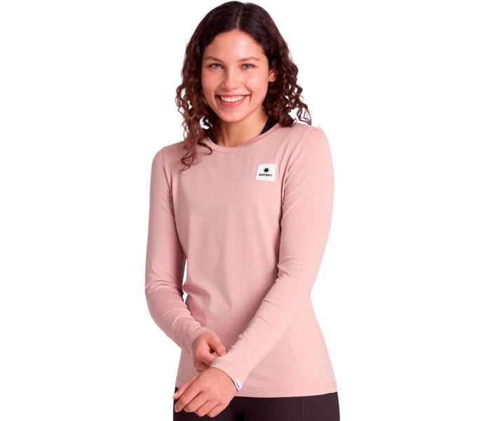 SAYSKY CLEAN PACE LONG SLEEVE LÖPARTRÖJA Rosa