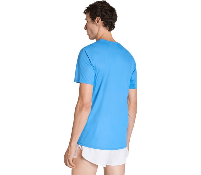 adidas ADIZERO ESSENTIAL LÖPARTSHIRT Blå