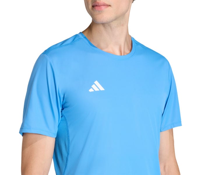 adidas ADIZERO ESSENTIAL LÖPARTSHIRT Blå