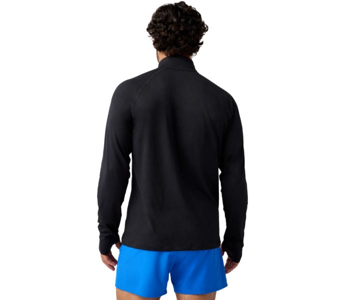 Brooks DASH 1/4 ZIP 3.0 LÖPARTRÖJA Svart