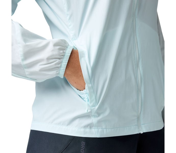 Brooks CANOPY PACKABLE JACKET LÖPARJACKA Blå