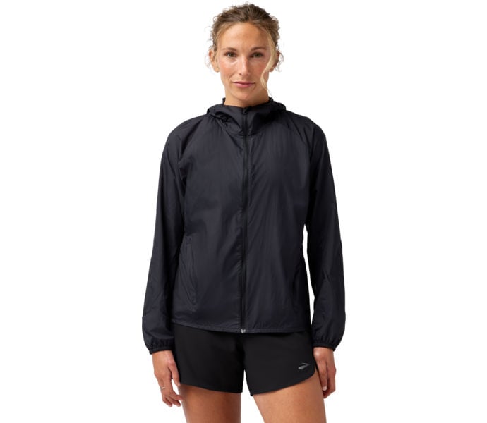 Brooks CANOPY PACKABLE JACKET LÖPARJACKA Svart