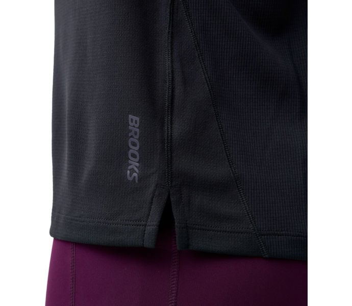 Brooks DASH SINGLET LÖPARLINNE Svart
