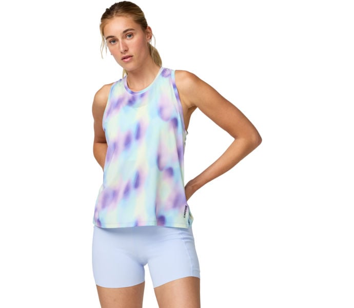 Brooks DASH TANK PRINTED LÖPARLINNE Flerfärgad