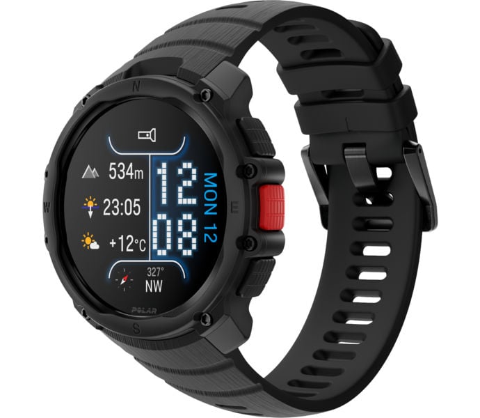 Polar STREET X SPORTKLOCKA Svart