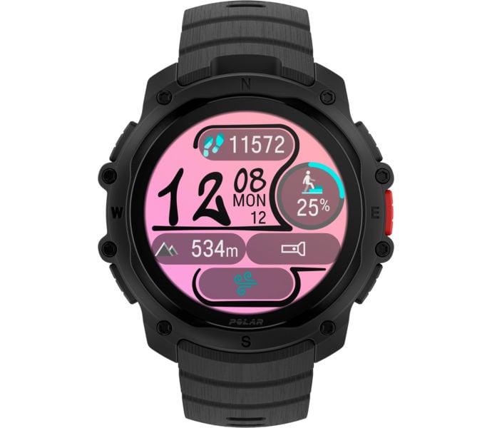 Polar STREET X SPORTKLOCKA Svart