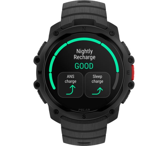 Polar STREET X SPORTKLOCKA Svart