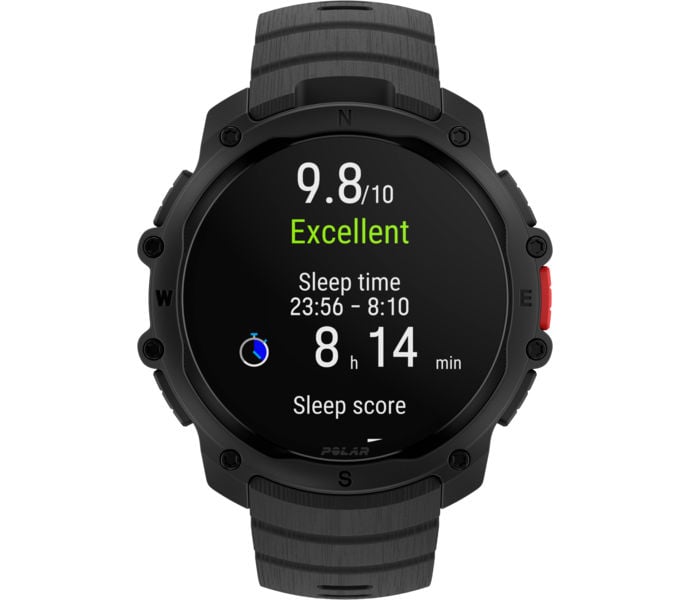 Polar STREET X SPORTKLOCKA Svart