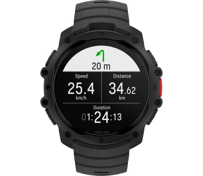 Polar STREET X SPORTKLOCKA Svart