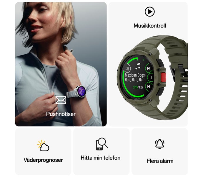 Polar STREET X SPORTKLOCKA Grön