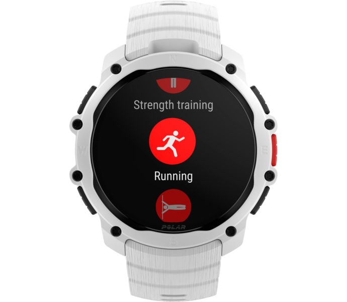 Polar STREET X SPORTKLOCKA Vit