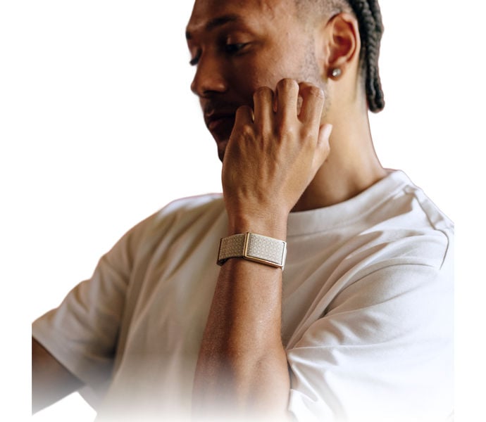 Polar LOOP HÄLSOARMBAND Beige