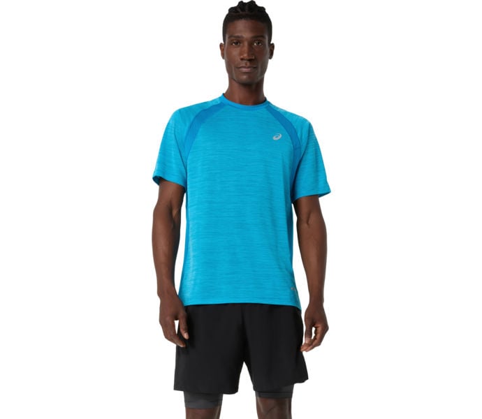 Asics ROAD SS LÖPARTSHIRT Blå